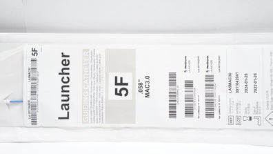 Medtronic LA5MAC30 Launcher MAC3.0 Guiding Cath. 5F x .058inch x 100cm (x)